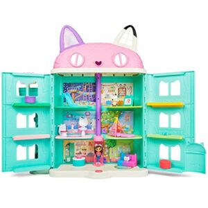 Gabby’s Dollhouse, Purrfect Dollhouse with 15 Pieces Including Toy Figures, Furniture, Accessories and Sounds, Kids Toys for Ages 3 and up