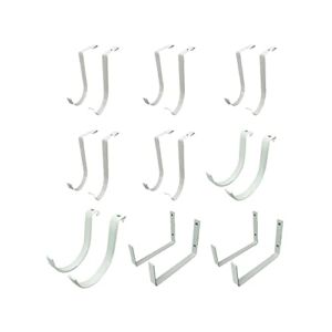 SafeRacks Accessory Hook Package – Deluxe, White