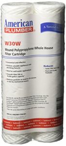 American Plumber W30W Whole House Sediment Filter Cartridge (2-Pack)