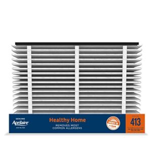 Aprilaire 413 Replacement Furnace Air Filter for Aprilaire Whole Home Air Purifiers, MERV 13, Healthy Home Allergy Furnace Filter (Pack of 4)