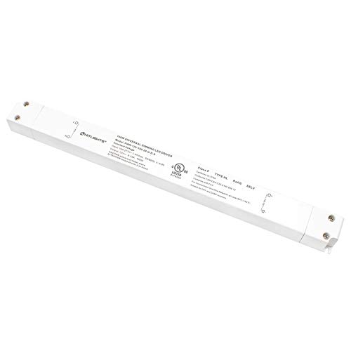 HitLights 100W Dimmable LED Driver Transformer, Power Supply 100-277V AC to 12V DC, 8.3A, Compatible with Lutron Leviton Dimmers, for LED Strip Lights, Constant Voltage LED Projects, UL-Listed | The Storepaperoomates Retail Market - Fast Affordable Shopping
