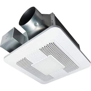 Panasonic 1.0-Sone 110-CFM White Bathroom Fan LED Energy Star