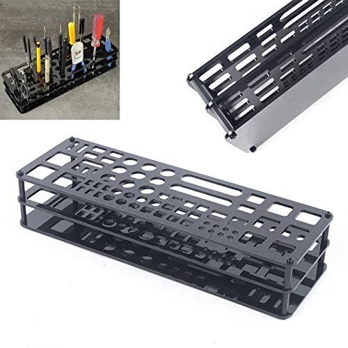 45 Holes Holder Rack Desktop Tools Storage Organizer Tray Garage Toolbox Rack | The Storepaperoomates Retail Market - Fast Affordable Shopping