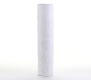 Hydronix SWC-45-2020 String Wound Water Filter Cartridge for Whole House, Wells or Commercial 4.5″ x 20″ – 20 micron