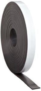 Master Magnetics – B005HYA2SE Magnet Tape, One Side Adhesive Magnetic Tape, 1/16″ Thick x 1″ Wide x 100 feet (1 roll), ZGN40APAABX