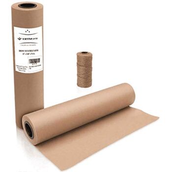 YRYM HT Brown Kraft Butcher Paper Roll – Natural Food Grade Brown Wrapping Paper for BBQ Briskets, Smoking & Wrapping Meats, 18inch x 2100inch (176 ft) – Unbleached Unwaxed and Uncoated | The Storepaperoomates Retail Market - Fast Affordable Shopping
