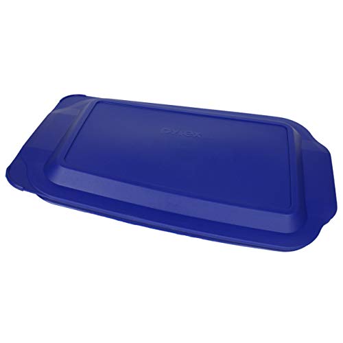 PYREX 3QT Glass Baking Dish with Blue Cover 9″ x 13″ (Pyrex) | The Storepaperoomates Retail Market - Fast Affordable Shopping