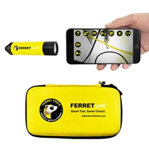 Jonard Tools CF-100 Ferret Lite – Multipurpose Wireless Inspection Camera & Cable Pulling Tool