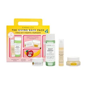 Farmacy Skincare Gift Set – Giving Back Pack – 20 Meals Donated to Feeding America with Every Kit Sold