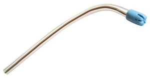 Primo Dental Products SECLBL Saliva Ejectors, Clear with Blue Tip (Pack of 100)