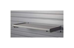 HandiWall Resin Shelf – 24″ Slatwall Panels (Gray)