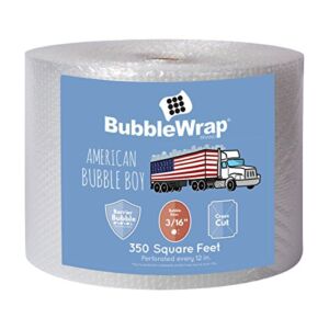 American Bubble Boy Bubble Wrap Official Sealed Air Bubble Wrap – 350 Feet X 3/16″ X 12″ – Perforated Every 12″ – American Bubble Boy