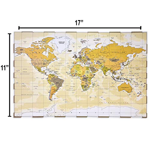 50 Disposable World Map Paper Place Mats 11” x 17” Rectangle Shaped Globe Travel Adventure Chargers Table Mat for Geography Learning Education Traveler Themed Crafts Dinner Party Decor | The Storepaperoomates Retail Market - Fast Affordable Shopping