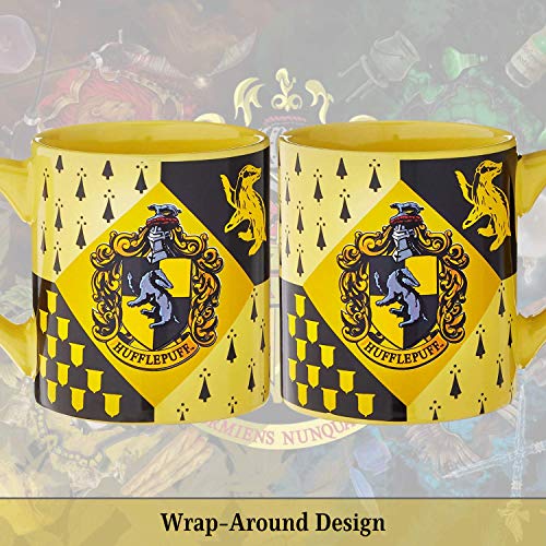 Silver Buffalo Harry Potter Hufflepuff House Crest Ceramic Mug, 14 Ounces | The Storepaperoomates Retail Market - Fast Affordable Shopping