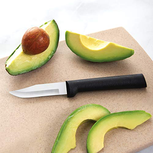 Rada Cutlery Peeling Paring Knife, W202/2, Black Handle, Pack of 2 | The Storepaperoomates Retail Market - Fast Affordable Shopping