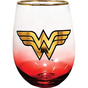 Spoontiques Wonder Woman Stemless Glass