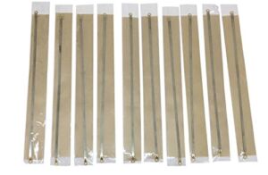 10PCS 8″ Sealer Replacement Element Grip and Teflon Tapes, Impulse Sealer Repair Kits Heat Seal Strips for Most Hand Sealers, Length: 8 inch (200mm)