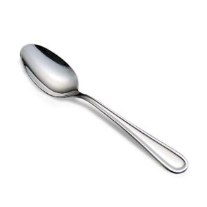 dearithe Teaspoons Set of 8,Stainless Steel Tea Spoons,Sugar Measuring Coffe Spoon Silverware,6.29 Inches,For Home, Kitchen,Bar, Dishwasher Safe