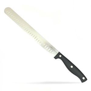 Professional 10 inch Carving Knife, The Ultimate 100% German Steel Knife, Razor Sharp, Food Grade Steel, Dishwasher Safe, Slice Meat Like a Chef