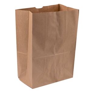 Duro Heavy Duty Kraft Brown Paper Barrel Sack Bag, 57 Lbs Basis Weight, 12 x 7 x 17, 25 Ct/Pack, 500 Pack