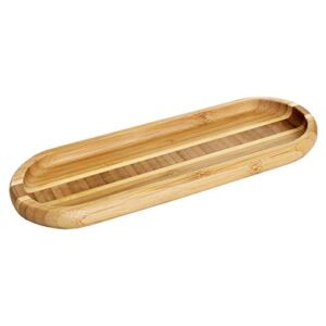 Totally Bamboo Catch All Spoon Rest for Kitchen Counter, 10″ x 3.5″
