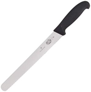Victorinox Fibrox Pro Slicing Knife, 10 inch, Black