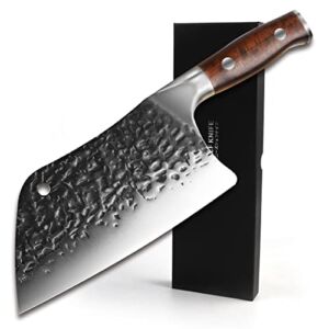 Hong Won Meat Cleaver,Butcher knife,Chop knife,Ultra Sharp Chef knife,High carbon stainless steel knife
