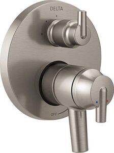 DELTA FAUCET T27859-SS, Stainless Trinsic Contemporary Monitor 17 Series Valve Trim with 3-Setting Integrated Diverter