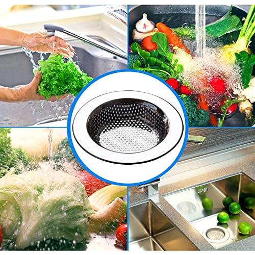 Gouiyaf 2 PCS Kitchen Sink Stopper, Sink Strainer Stainless Steel, Anti-Clogging Sink Plug, Garbage Disposal Stopper for Standard 3-1/2 Inch Kitchen Sink Drain | The Storepaperoomates Retail Market - Fast Affordable Shopping