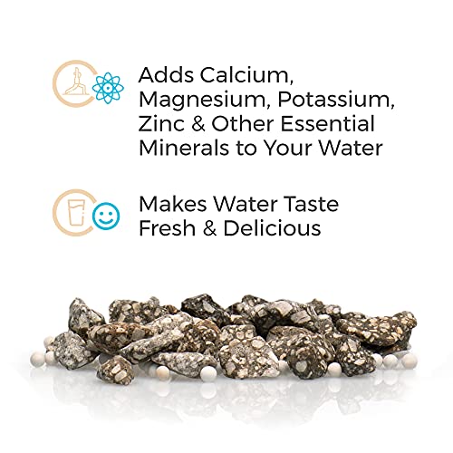 Mineral Stones Replacement by Santevia | Designed for Santevia’s Gravity Water System | Adds Healthy Minerals and Makes Water Alkaline | Makes Water Taste Delicious | The Storepaperoomates Retail Market - Fast Affordable Shopping