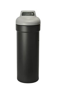 Kenmore 350 Water Softener With High Flow Valve | Reduce Hardness Minerals & Clear Water Iron | Whole Home Water Softener | Easy To Install | Reduce Hard Water In Your Home , Black