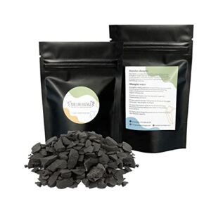 Karelian Heritage Shungite Raw Stones for Water Purification & Filtering 0.39 lb | Healing Crystal with Antioxidant Properties | Certified Type 3 Natural Authentic Shungite Stones from Karelia SW07