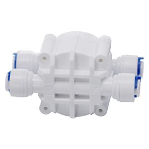 DIGITEN 1/4″ Automatic Shut-Off Valve with Quick-Connect Fittings For RO Reverse Osmosis