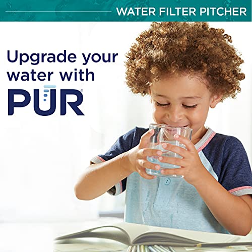 PUR Ultimate Filtration Water Filter Pitcher, 7 Cup, Clear/Blue | The Storepaperoomates Retail Market - Fast Affordable Shopping