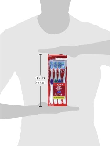Colgate 360 Optic White Whitening Toothbrush, Soft – 4 Count | The Storepaperoomates Retail Market - Fast Affordable Shopping