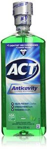 Act Anticavity Fluoride Mouthwash Mint 18 fl oz (Pack of 3)