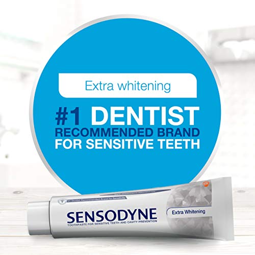 Sensodyne Extra Whitening Toothpaste for Sensitive Teeth, Cavity Prevention and Sensitive Teeth Whitening – 4 Ounces | The Storepaperoomates Retail Market - Fast Affordable Shopping