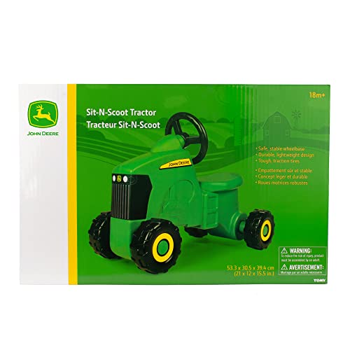 John Deere Ride On Toys Sit ‘N Scoot Activity Tractor for Kids Aged 18 Months to 3 Years, Green | The Storepaperoomates Retail Market - Fast Affordable Shopping