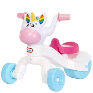 Little Tikes Go & Grow Unicorn Indoor & Outdoor Ride-On Scoot for Preschool Kids Toddlers and Children to Develop Motor Skills for Boys Girls Age 1-3 Years