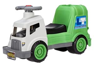 Little Tikes Dirt Diggers Garbage Truck Scoot Ride On with Real Working Horn and Trash Bin for Themed Roleplay for Boys, Girls, Kids, Toddlers Ages 2 to 5 Years