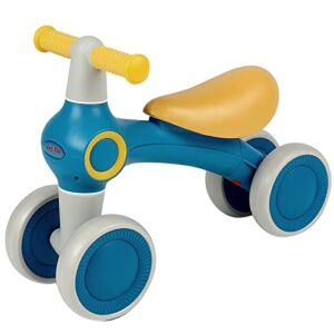 LOL-FUN Baby Balance Bike Ride On Toys for 1+ Year Old Boy and Girl, Toddler Bike 12-24 Months Baby Boy Toys Age 1-2 – Blue