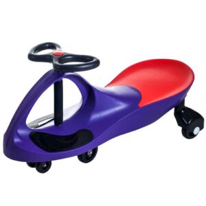 Lil’ Rider Wiggle Car Ride On Toy – No Batteries, Gears or Pedals – Twist, Swivel, Go – Outdoor Ride Ons for Kids 3 Years and Up (Purple) (M370010)