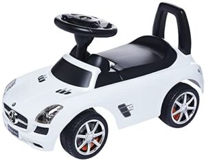 Best Ride On Cars Mercedes Benz push Car, White