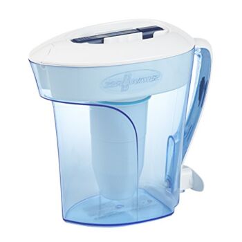 ZeroWater ZP-010, 10 Cup 5-Stage Water Filter Pitcher,NSF Certified to Reduce Lead, Other Heavy Metals and PFOA/PFOS, Blue and White | The Storepaperoomates Retail Market - Fast Affordable Shopping