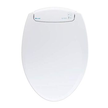 Brondell LumaWarm Heated Nightlight Toilet Seat – Fits Elongated Toilets, White | The Storepaperoomates Retail Market - Fast Affordable Shopping