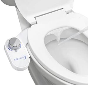 Bidet, Bidet Attachment for Toilet, Non-Electric Fresh Water Bidet with Self-Cleaning Nozzle, Easy Home Installation