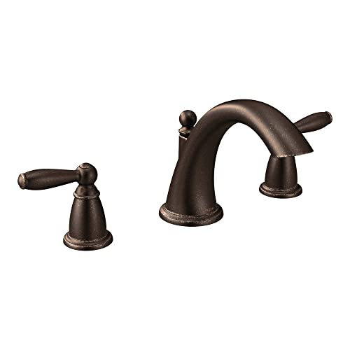 Moen Brantford Oil Rubbed Bronze 2-Handle Deck Mount Roman Tub Faucet Trim Kit Valve Required, T4943ORB | The Storepaperoomates Retail Market - Fast Affordable Shopping