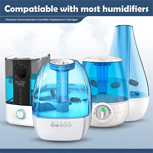 LOTVOSA Demineralization Cartridge for HoMedics & Vicks Ultrasonic Humidifiers – 14 Pack – Filters Mineral Deposits, Prevents Hard Water Build-Up, Purifies Water, Eliminates White Dust and Odor | The Storepaperoomates Retail Market - Fast Affordable Shopping