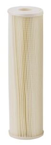 Pentair Pentek ECP5-10 Sediment Water Filter, 10-Inch, Under Sink Pleated Cellulose Polyester Replacement Cartridge, 10″ x 2.5″, White End-Cap, 5 Micron