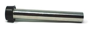 Regency Stainless Steel Metal Bar Sink Overflow Pipe: 10″ Inches High for 1-1/2″ Drain Hole